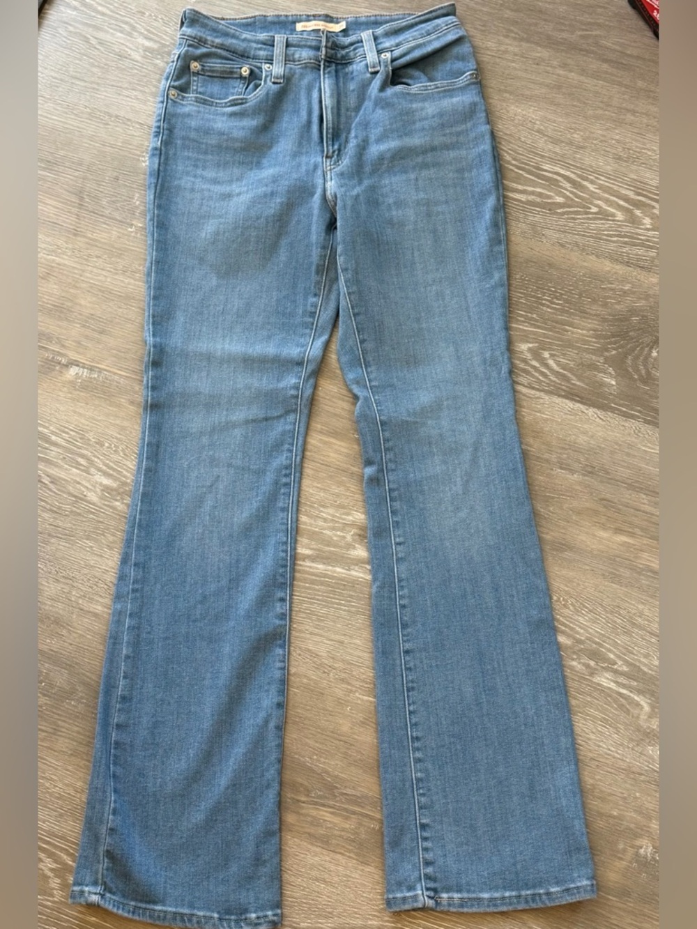 Levi’s Women's Blue Flared Jeans HighRise Bootcut Size 29